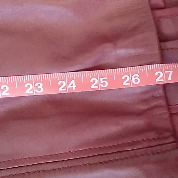 Danier, Leather Jacket, Red - Picture 4 of 10